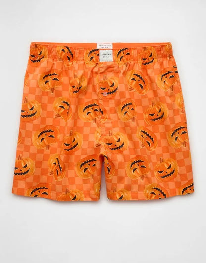 AEO Men's Halloween Stretch Cotton Boxer Short