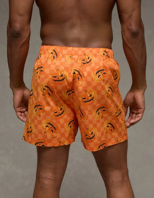AEO Men's Halloween Stretch Cotton Boxer Short