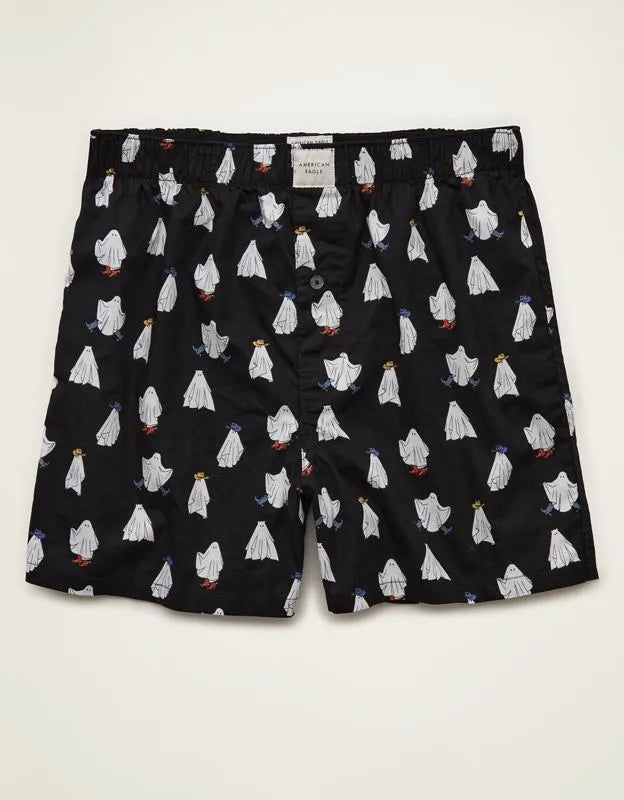 AEO Men's Halloween Stretch Cotton Boxer Short