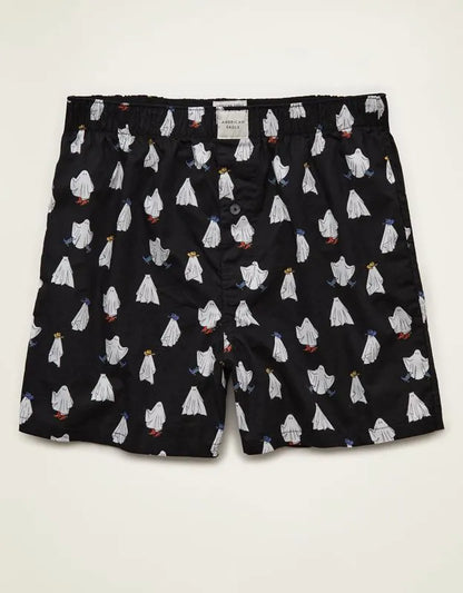AEO Men's Halloween Stretch Cotton Boxer Short