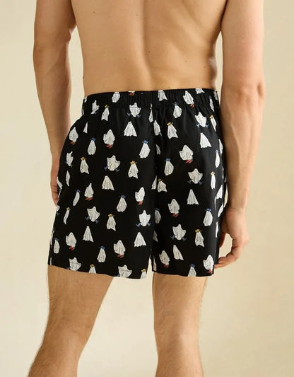 AEO Men's Halloween Stretch Cotton Boxer Short
