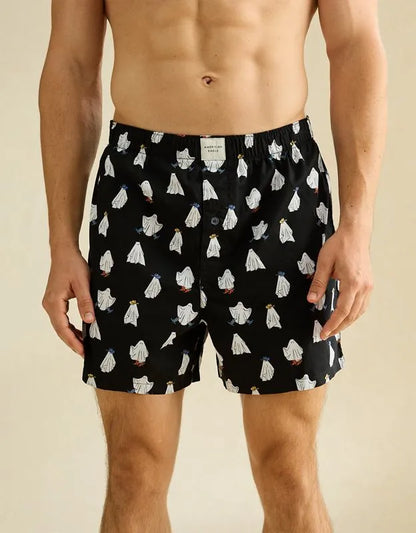 AEO Men's Halloween Stretch Cotton Boxer Short