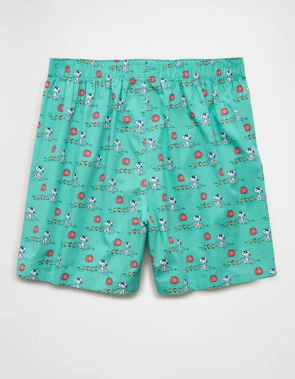 AEO Men's Snoopy Stretch Cotton Boxer Short