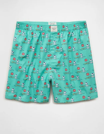 AEO Men's Snoopy Stretch Cotton Boxer Short