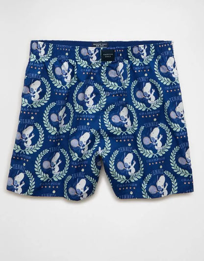 AEO Snoopy Men's Stretch Cotton Boxer Short