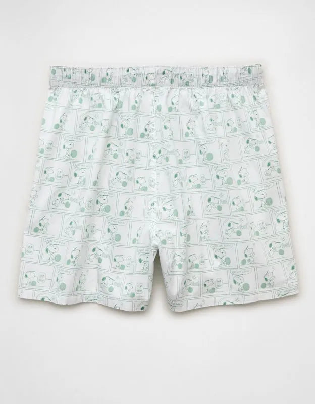 AEO Men's Snoopy Stretch Cotton Boxer Short