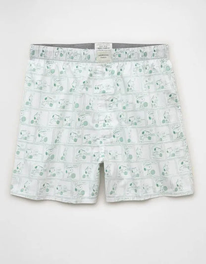 AEO Men's Snoopy Stretch Cotton Boxer Short