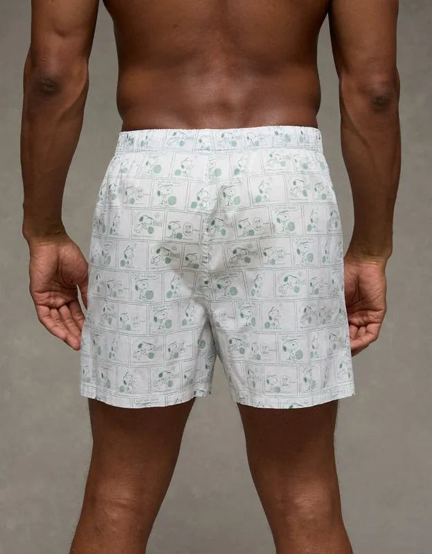 AEO Men's Snoopy Stretch Cotton Boxer Short