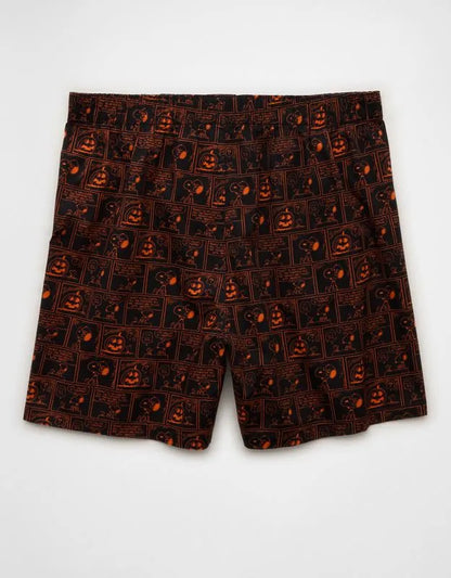 AEO Men's Halloween Stretch Cotton Boxer Short