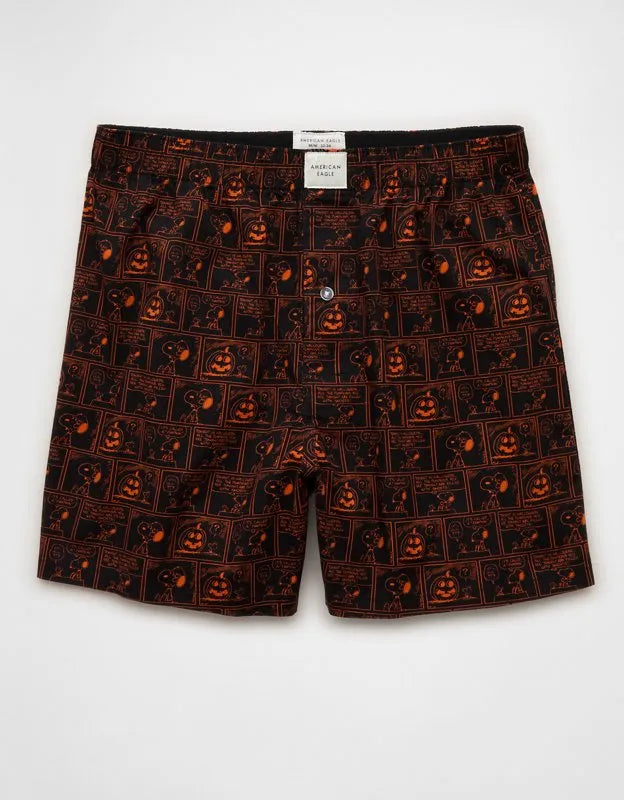 AEO Men's Halloween Stretch Cotton Boxer Short