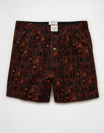 AEO Men's Halloween Stretch Cotton Boxer Short