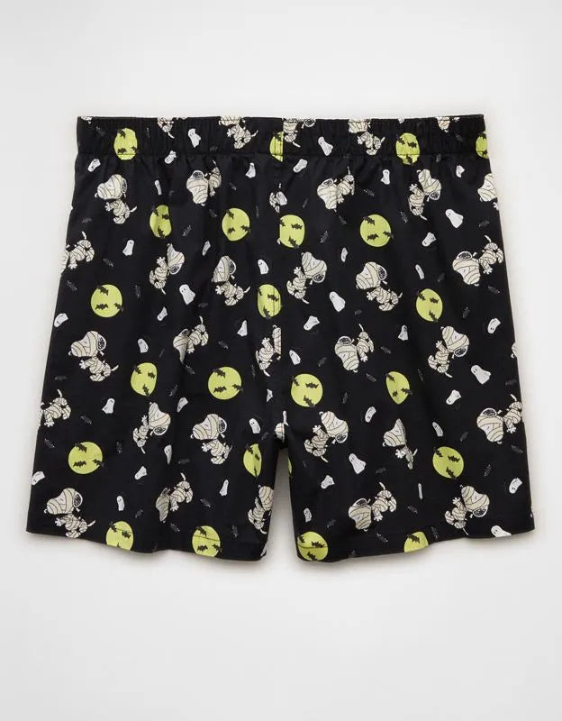 AEO Men's Halloween Snoopy Stretch Cotton Boxer Short