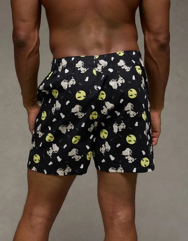 AEO Men's Halloween Snoopy Stretch Cotton Boxer Short