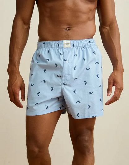 AEO Men's Stretch Cotton Boxer Short