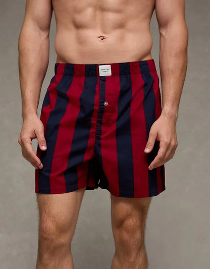 AEO Men's Stretch Cotton Boxer Short