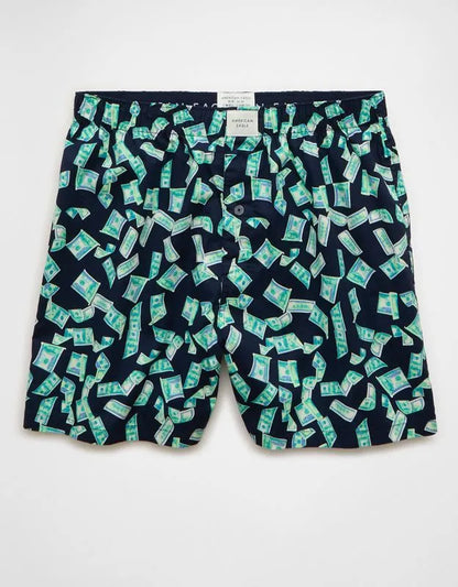 AEO Men's Money Stretch Cotton Boxer Short