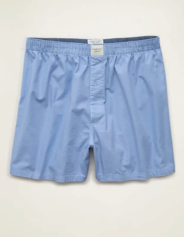AEO Men's Stretch Cotton Boxer Short