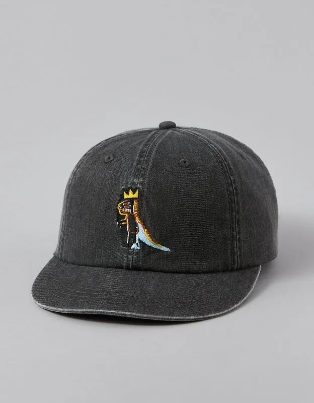 AE Embroidered Basquiat Dad Baseball Hat
