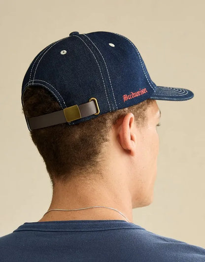 AE Anheuser Busch Denim Retro Hat