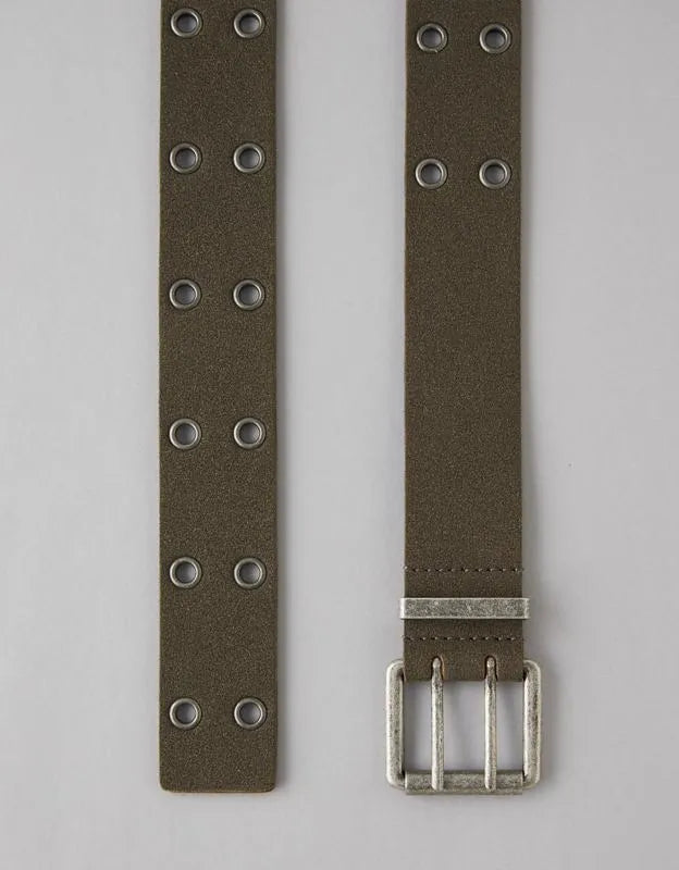 AE Suede Grommet Belt