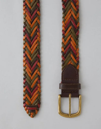 AE Braided Leather Belt