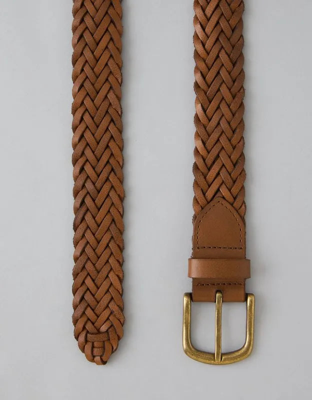 AE Braided Leather Belt