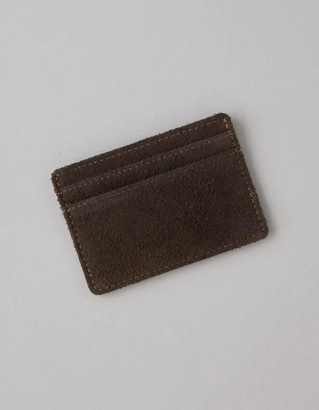 AE Leather & Denim Cardholder