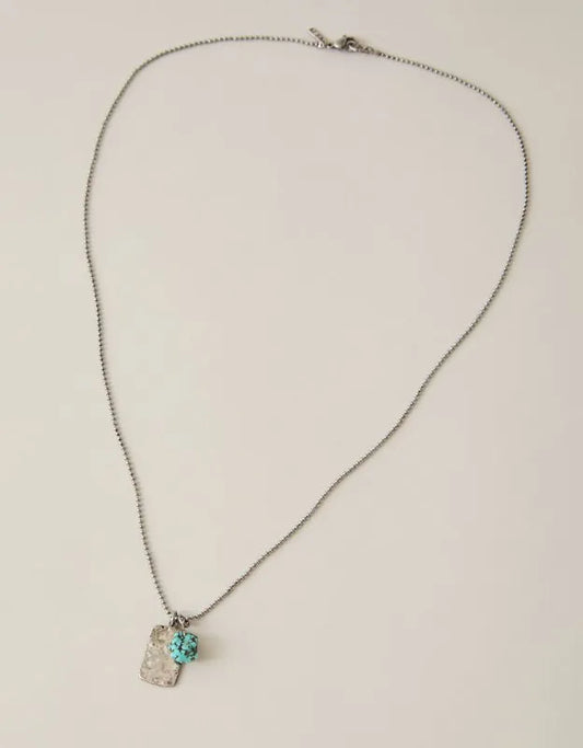 AEO Faux Turquoise Surplus Necklace