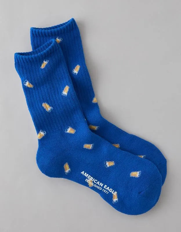 AE Graphic Crew Socks