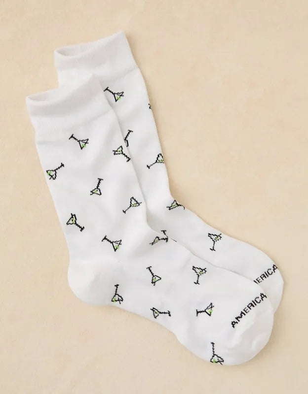 AE Classic Graphic Crew Socks