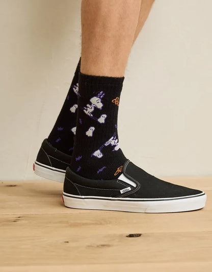 AE Snoopy Halloween Crew Socks