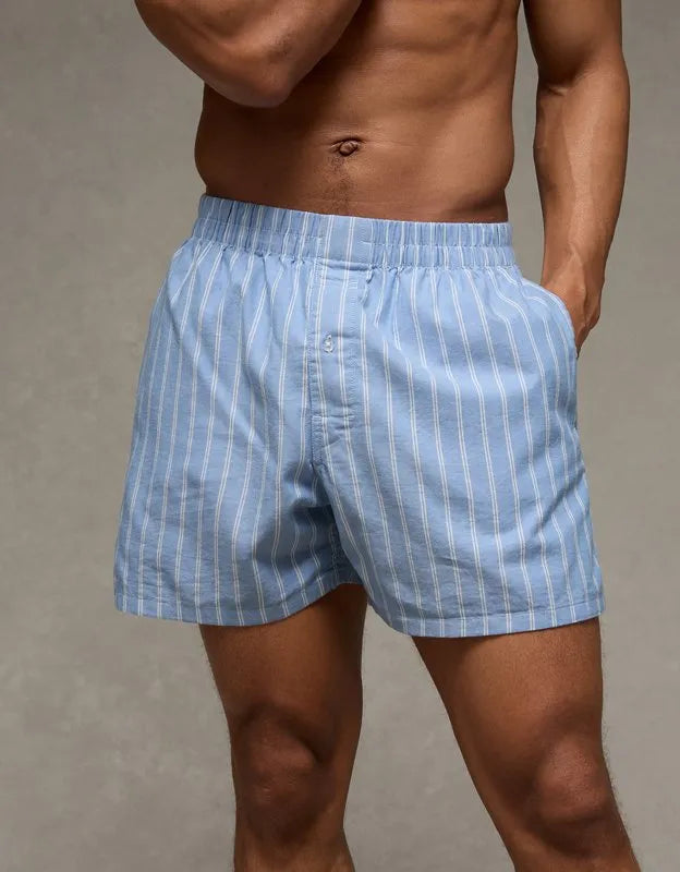 AEO Men's Poplin Classic Pocket Boxer Short