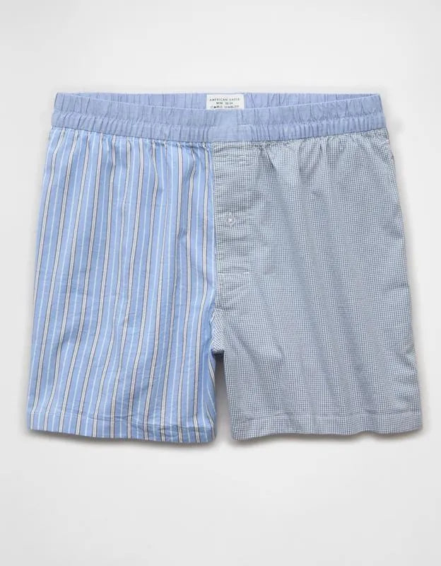AEO Men's Poplin Classic Pocket Boxer Short