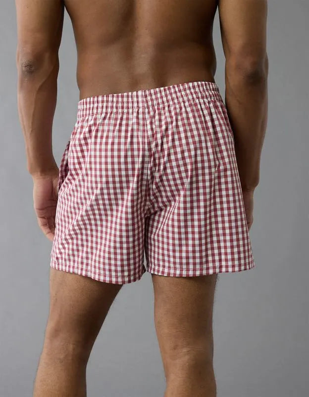 AEO Men's Poplin Classic Pocket Boxer Short