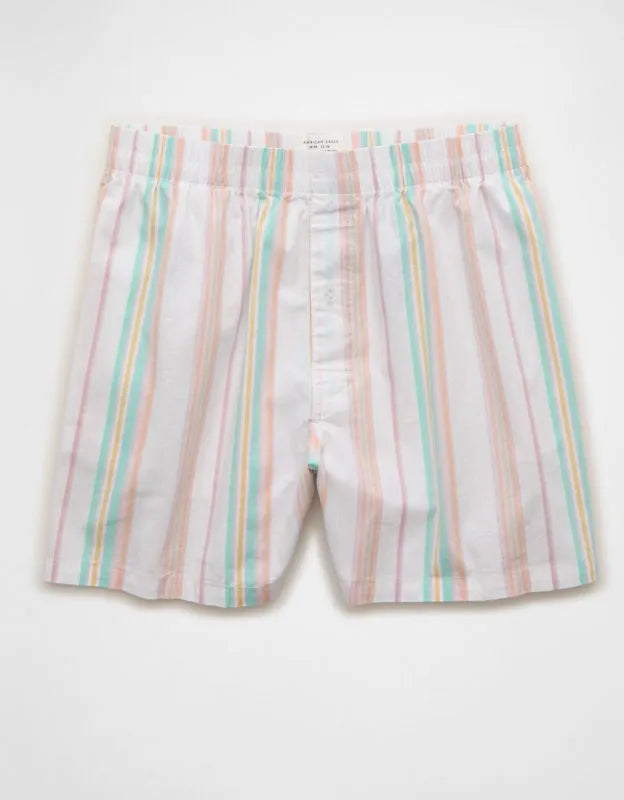 AEO Pride Men's Poplin Classic Pocket Boxer Short