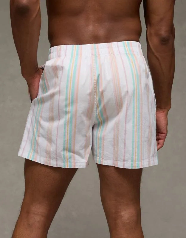 AEO Pride Men's Poplin Classic Pocket Boxer Short