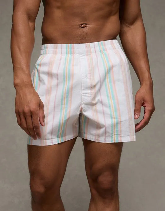 AEO Pride Men's Poplin Classic Pocket Boxer Short