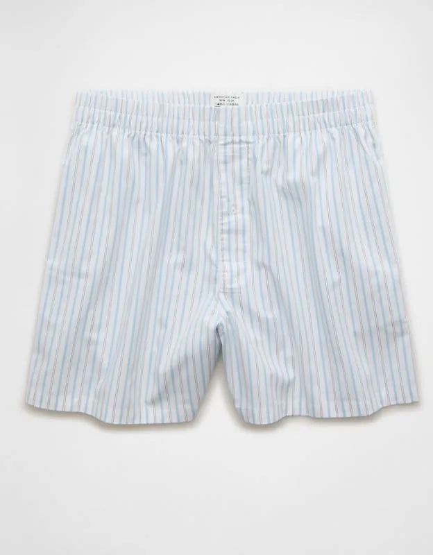 AEO Men's Poplin Classic Pocket Boxer Short