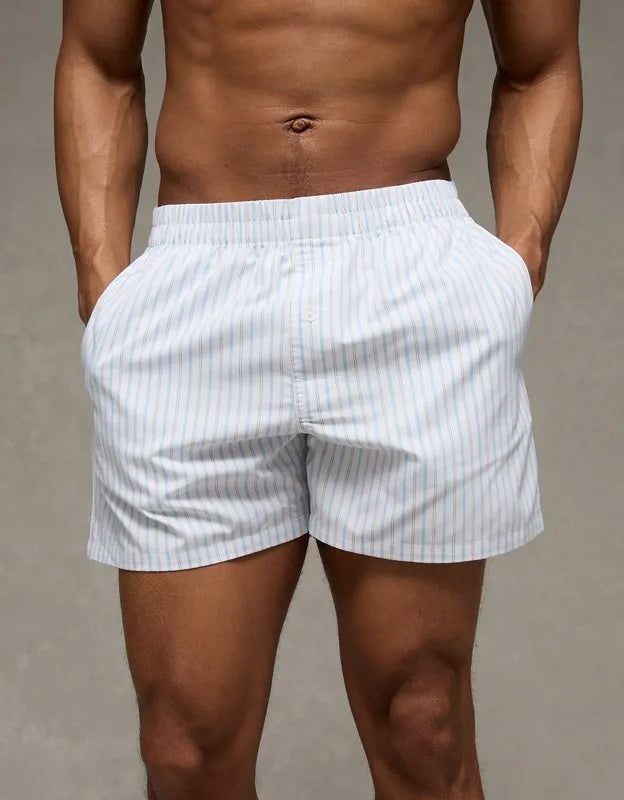 AEO Men's Poplin Classic Pocket Boxer Short