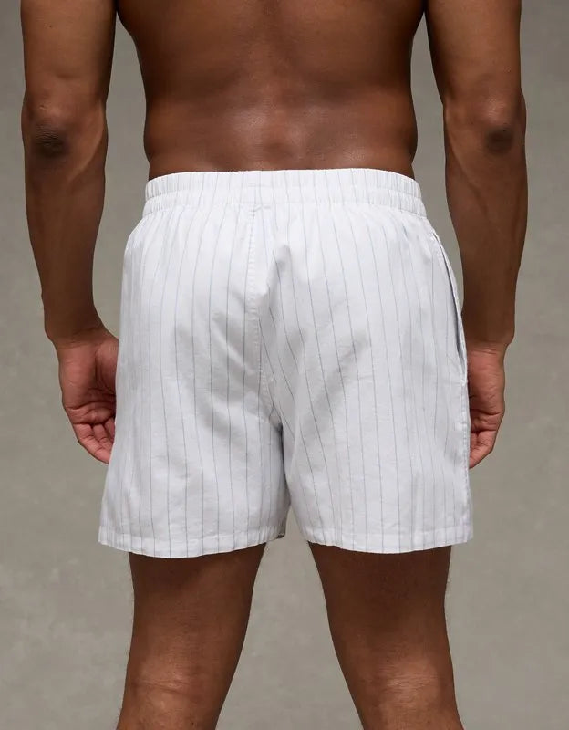 AEO Men's Poplin Classic Pocket Boxer Short