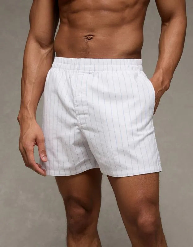 AEO Men's Poplin Classic Pocket Boxer Short