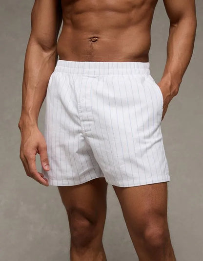 AEO Men's Poplin Classic Pocket Boxer Short