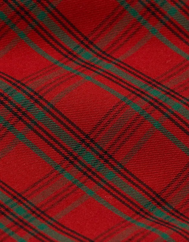 AEO Men's Plaid Stretch Poplin Pocket Boxer