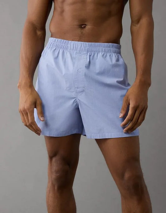 AEO Men's Poplin Classic Pocket Boxer Short