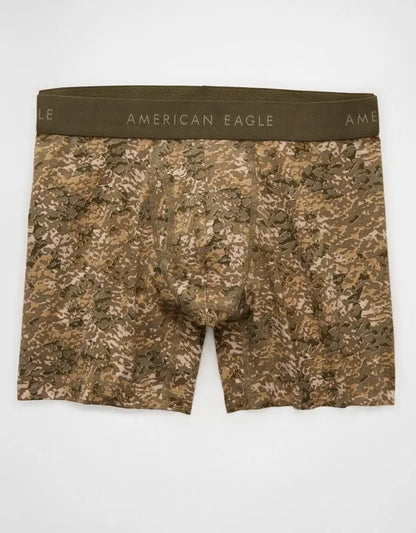 AEO Men's Camo 6" Classic Cotton Boxer Brief