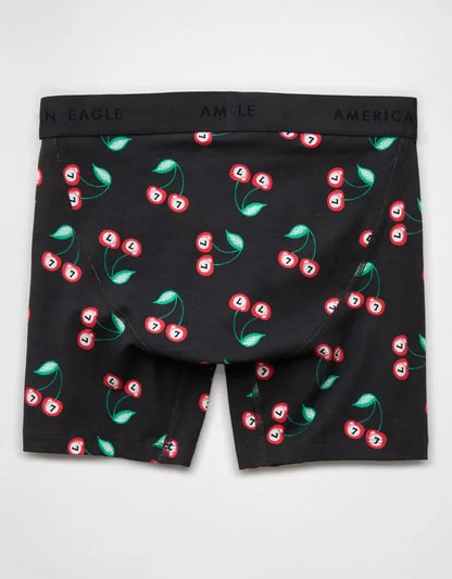 AEO Men's Food 6" Classic Cotton Boxer Brief