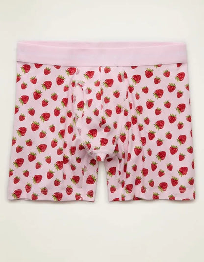 AEO Men's Food 6" Classic Cotton Boxer Brief