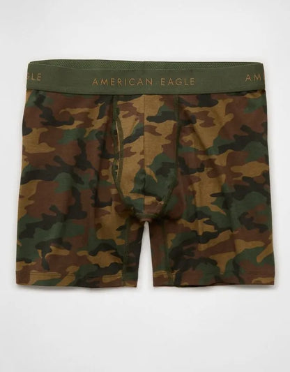 AEO Men's Camo 6" Classic Cotton Boxer Brief