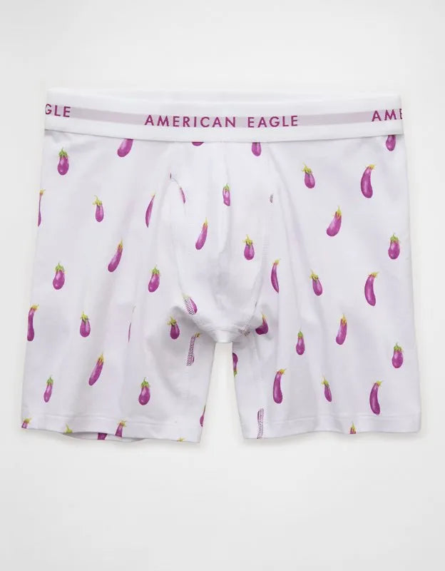 AEO Men's Eggplant 6" Classic Boxer Brief