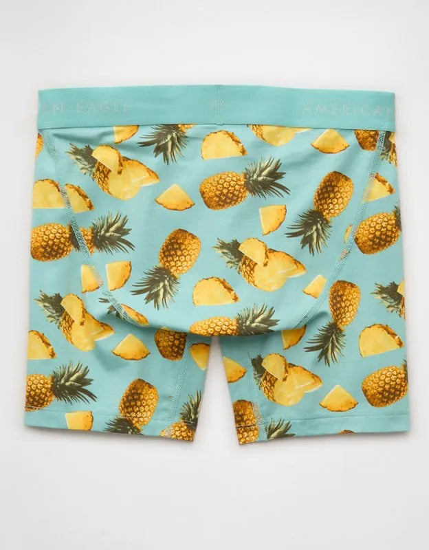 AEO Men's Food 6" Classic Cotton Boxer Brief